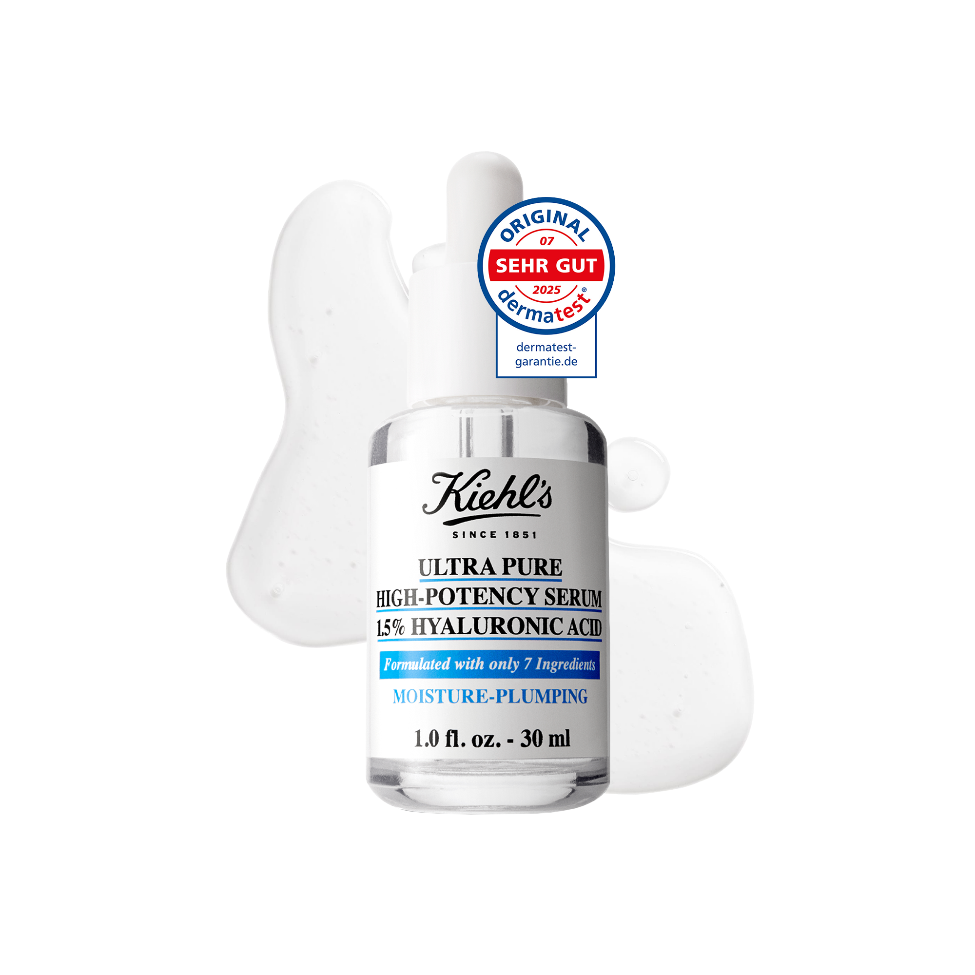 Kiehl's ULTRA PURE SERUM: 1.5% Hyaluronic Acid Pflege