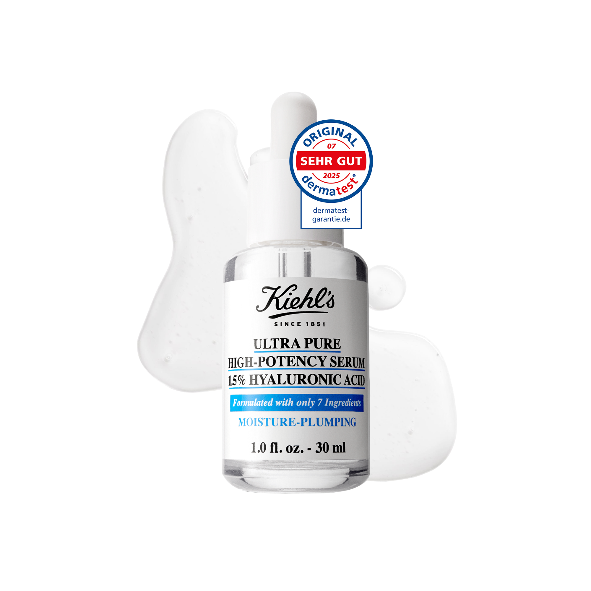 Kiehl's Ultra Pure High-potency Serum 1.5% Hyaluronic Acid 30 ml