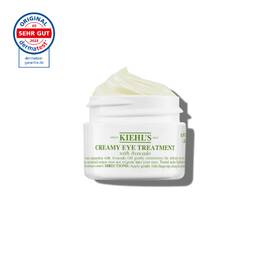 Foto des geoffneten Tiegels der Kiehl's Creamy Eye Treatment with Avocado