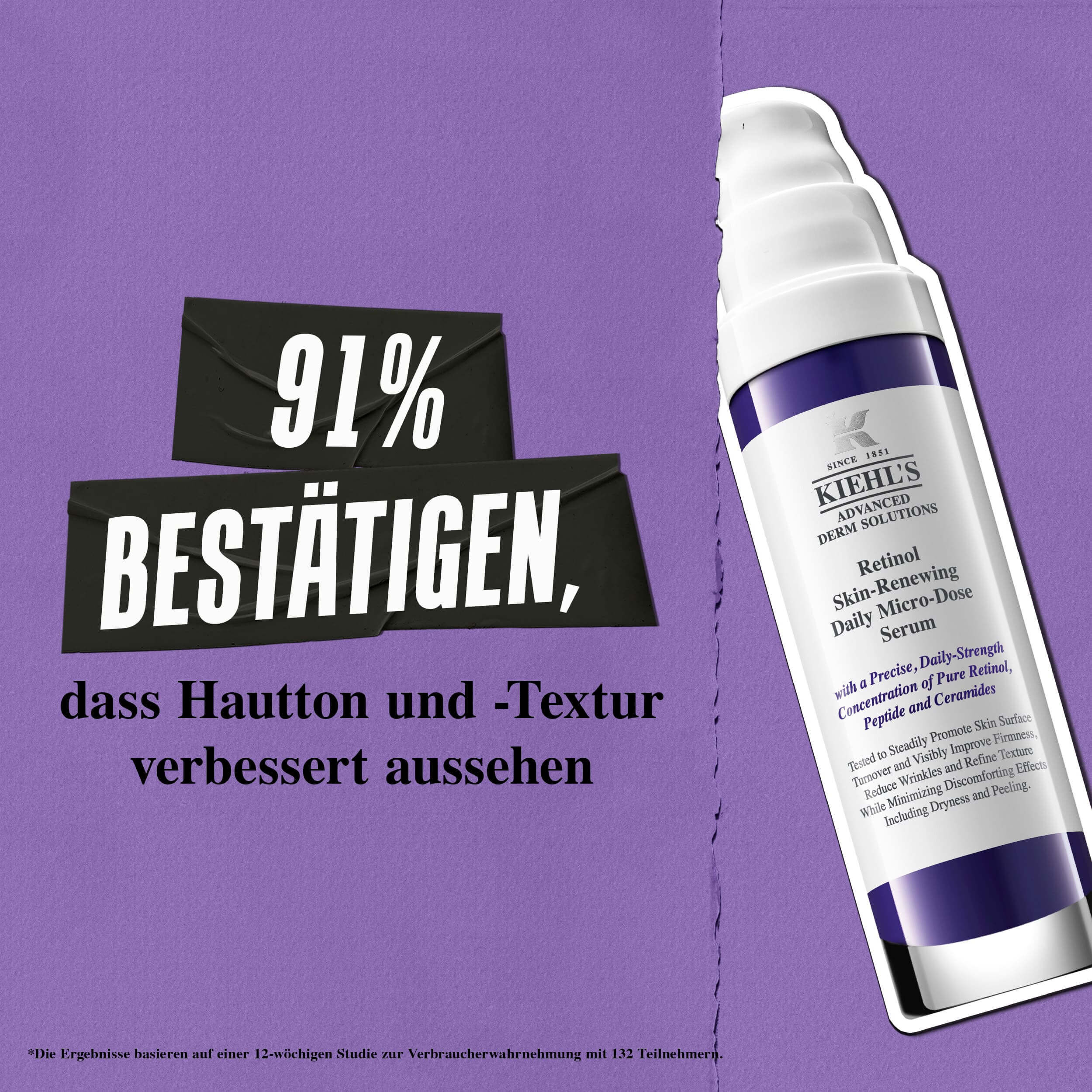 パック・フェイスマスク Kiehl's Retinol Skin-Renewing Serum 50ml RETINOL SERUM Skin Renewing an Black Friday | Kiehl's