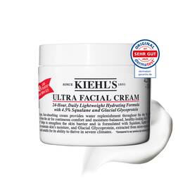Foto des geoffneten Tiegels der Kiehl's Ultra Facial Cream