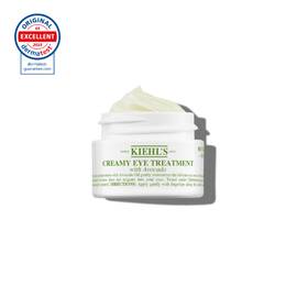 Foto des geoffneten Tiegels der Kiehl's Creamy Eye Treatment with Avocado