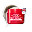 Roter Tiegel der Kiehl’s Ultra Facial Meltdown Recovery Cream Whip mit einer aufgeschlagenen Cremetextur.