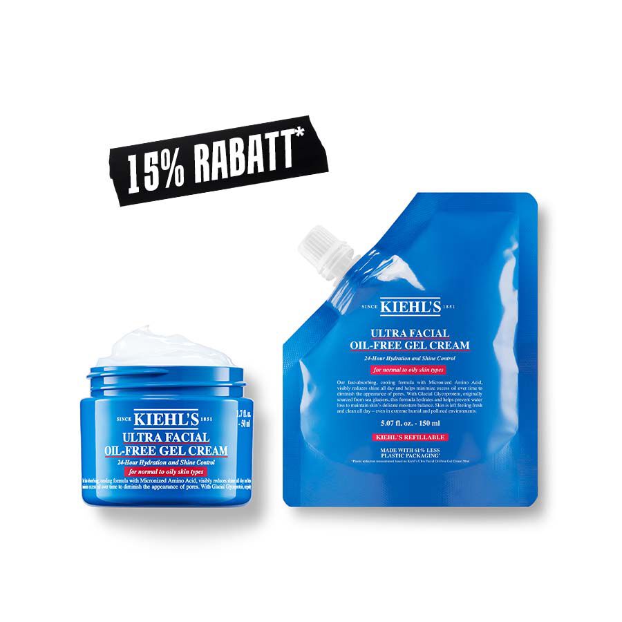 Ultra Facial Oil-Free Gel Cream Refill Set