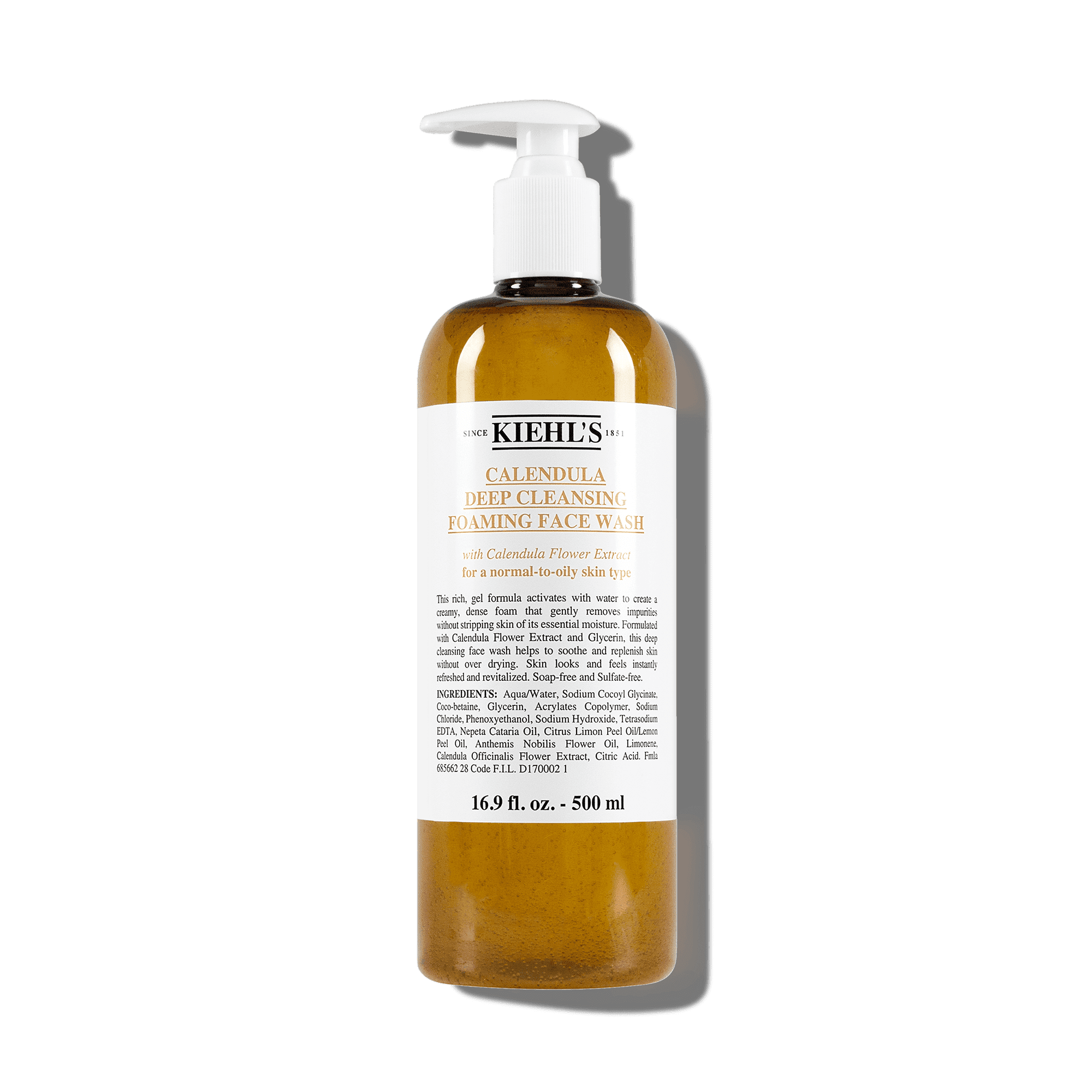 Kiehl's Calendula Deep Cleansing Foaming Face Wash 500 ml
