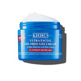 Ein 50-ml-Tiegel Kiehl's Ultra Facial Oil-Free Gel Cream vor weißem Hintergrund.