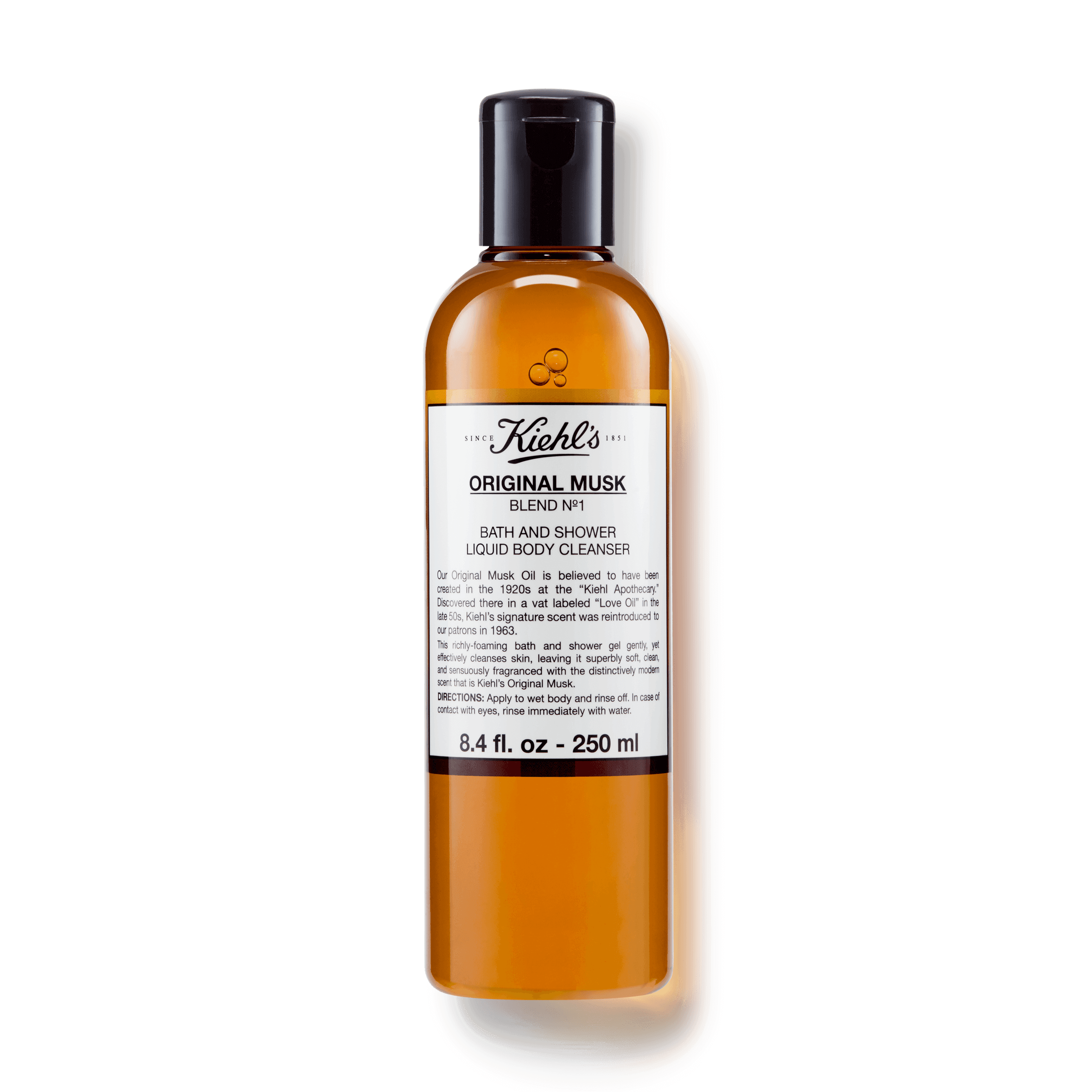 Kiehls Kiehl's Original Musk Bath And Shower Liquid Body Cleanser 250