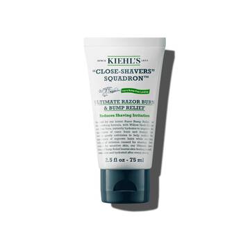 Eine 75-ml-Tube Kiehl’s Ultimate Razor Burn & Bump Relief vor weißem Hintergrund.