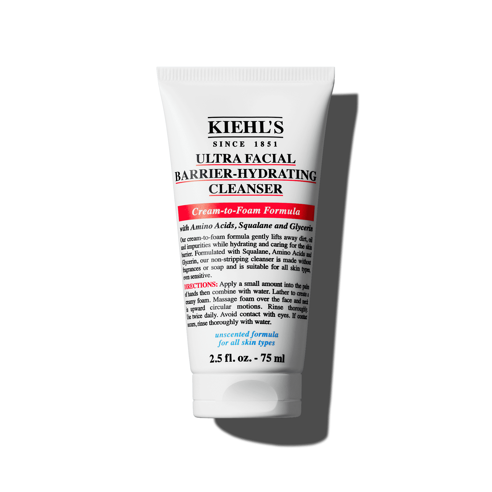Kiehl's Ultra Facial Barrier-hydrating Cleanser 75 ml