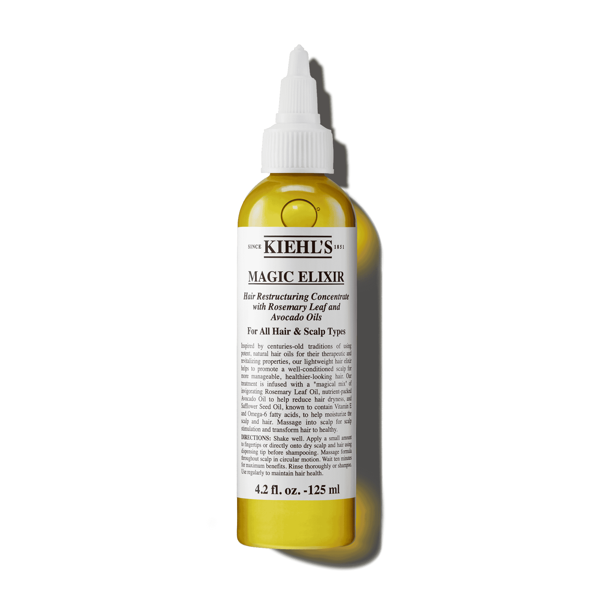 Kiehl's Magic Elixir Hair Restructuring Concentrate With Rosemary Leaf And Avocado 125 ml