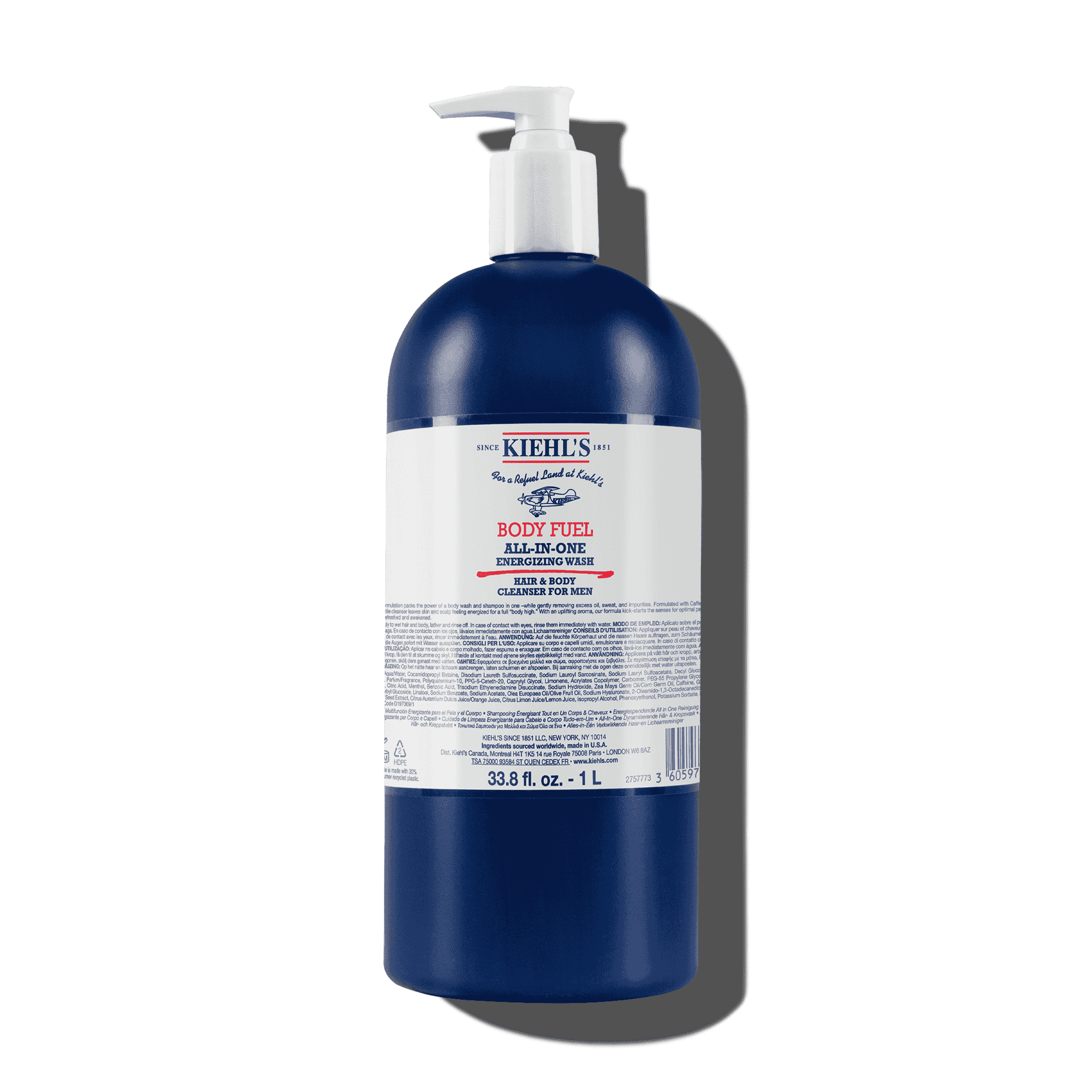 Kiehl's Body Fuel Wash 1 L