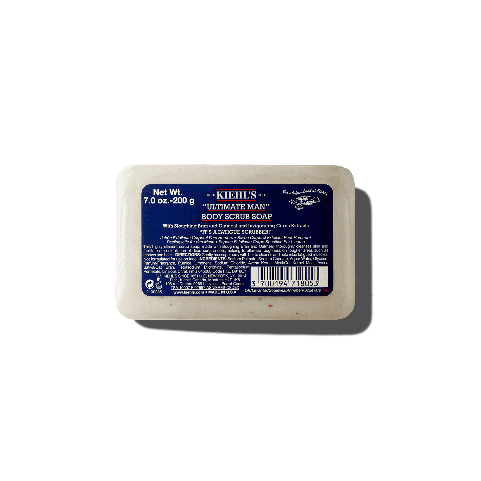 Kiehl's “ultimate Man” Body Scrub Soap 200 g