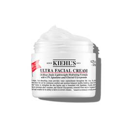 Foto des geoffneten Tiegels der Kiehl's Ultra Facial Cream