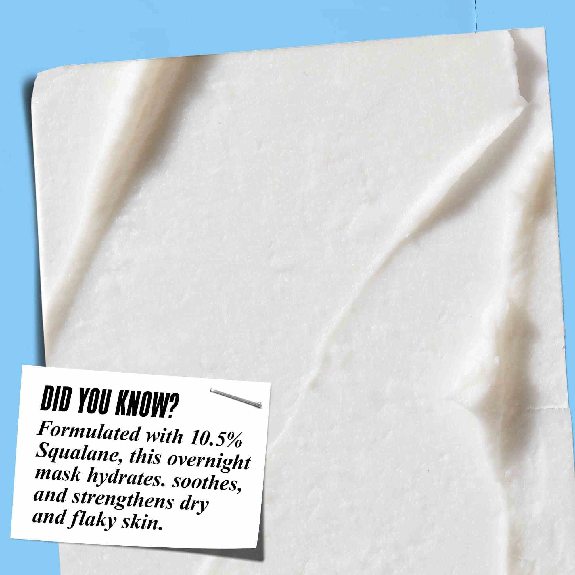 Ultra Facial Overnight Rehydrating Mask with 10,5% Squalane