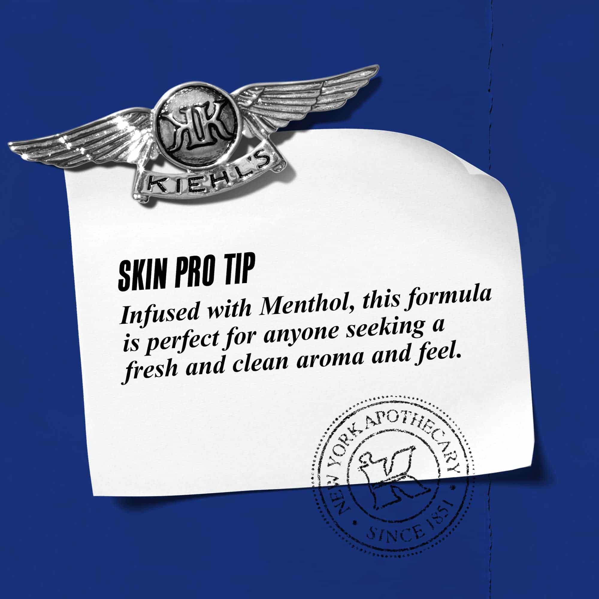Profi-Tipp: Mit Menthol angereichert, ist diese Formel perfekt fur alle, die ein frisches und sauberes Aroma und Hautgefuhl suchen.