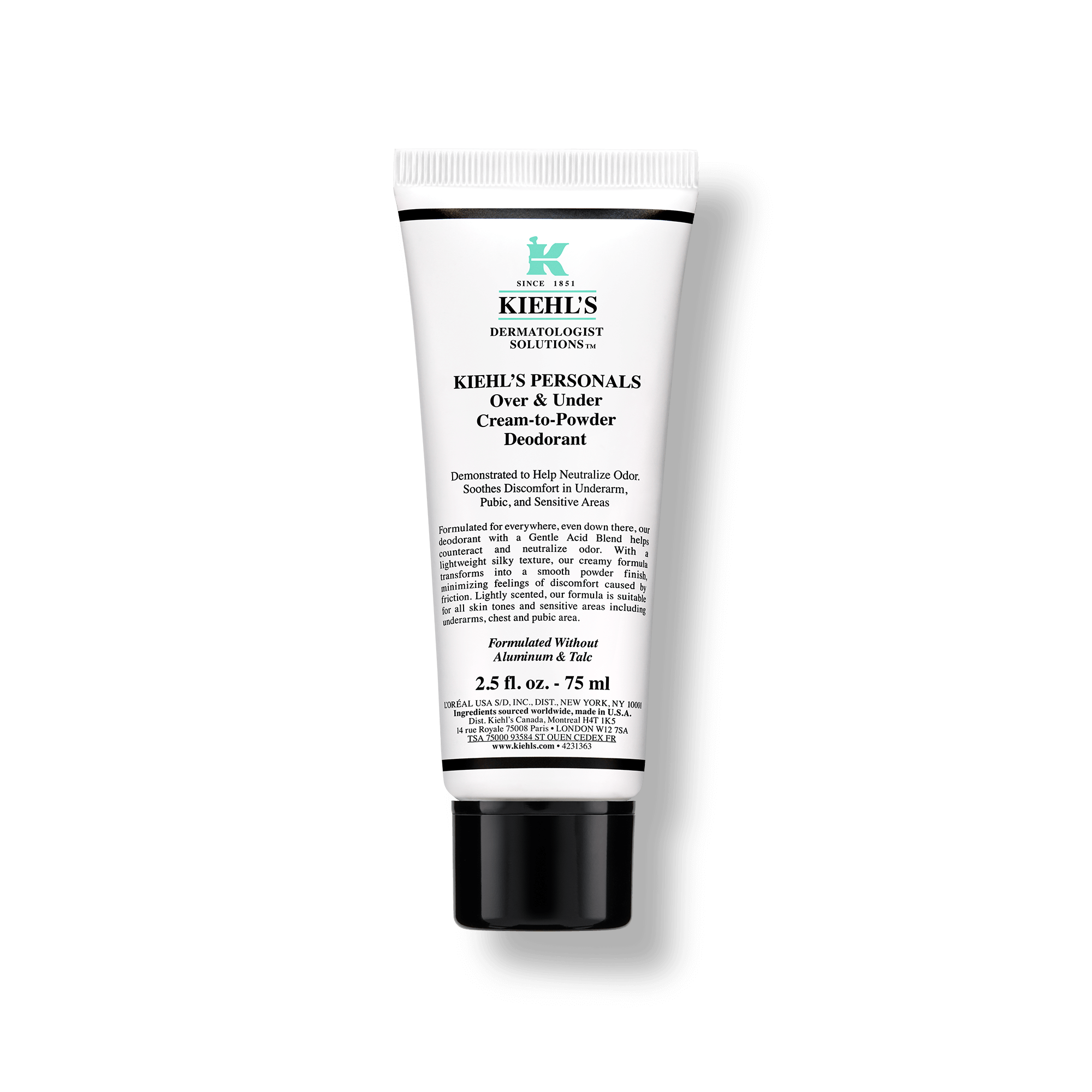 Over & Under CreamToPowder Deodorant — Deodorant— 96h Schutz Ohne