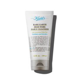 Eine 150-ml-Tube Kiehl's Rare Earth Deep Pore Daily Cleanser vor weißem Hintergrund.