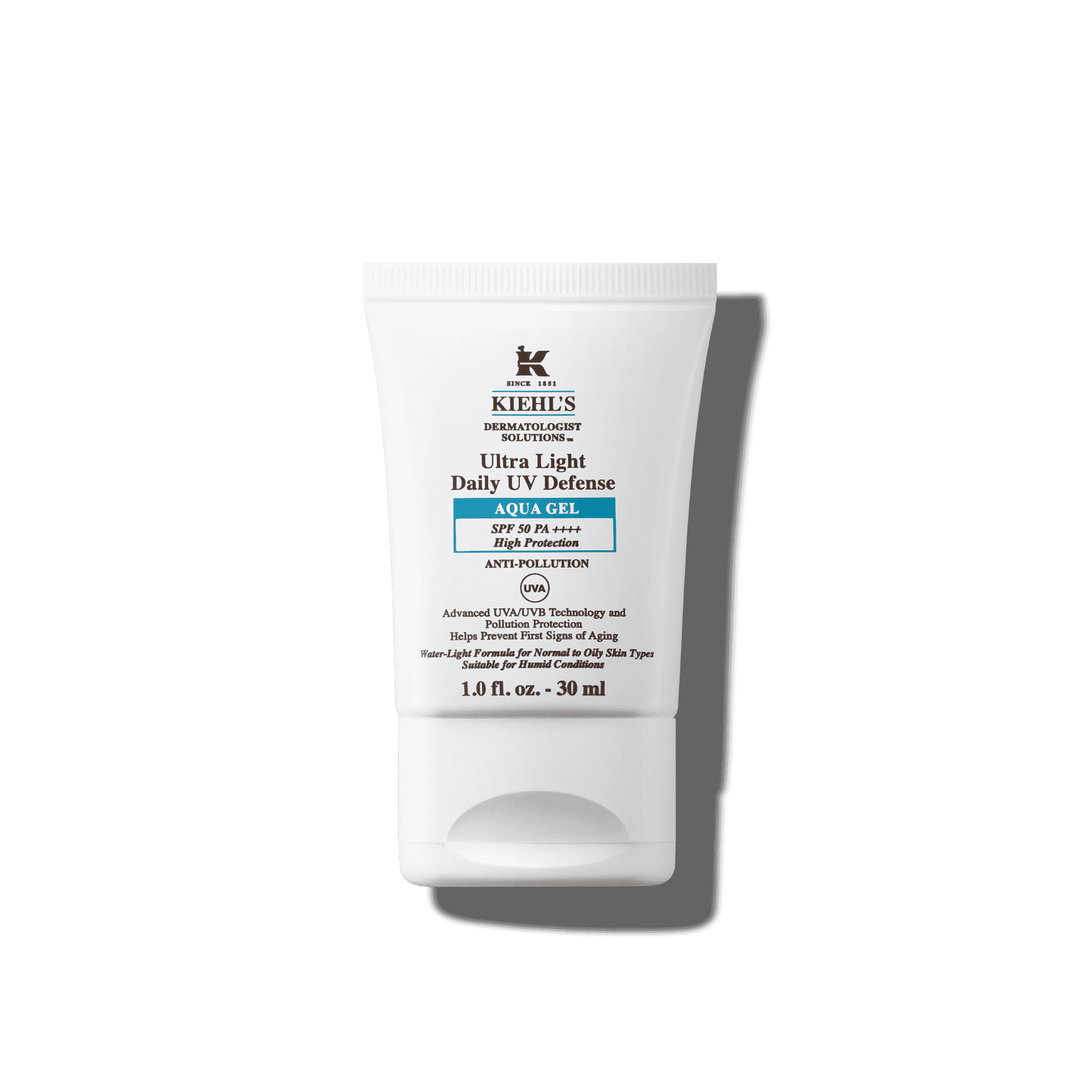 Kiehl's Ultra Light Daily Uv Defense Aqua Gel Spf 50 Pa ++++ 30 ml