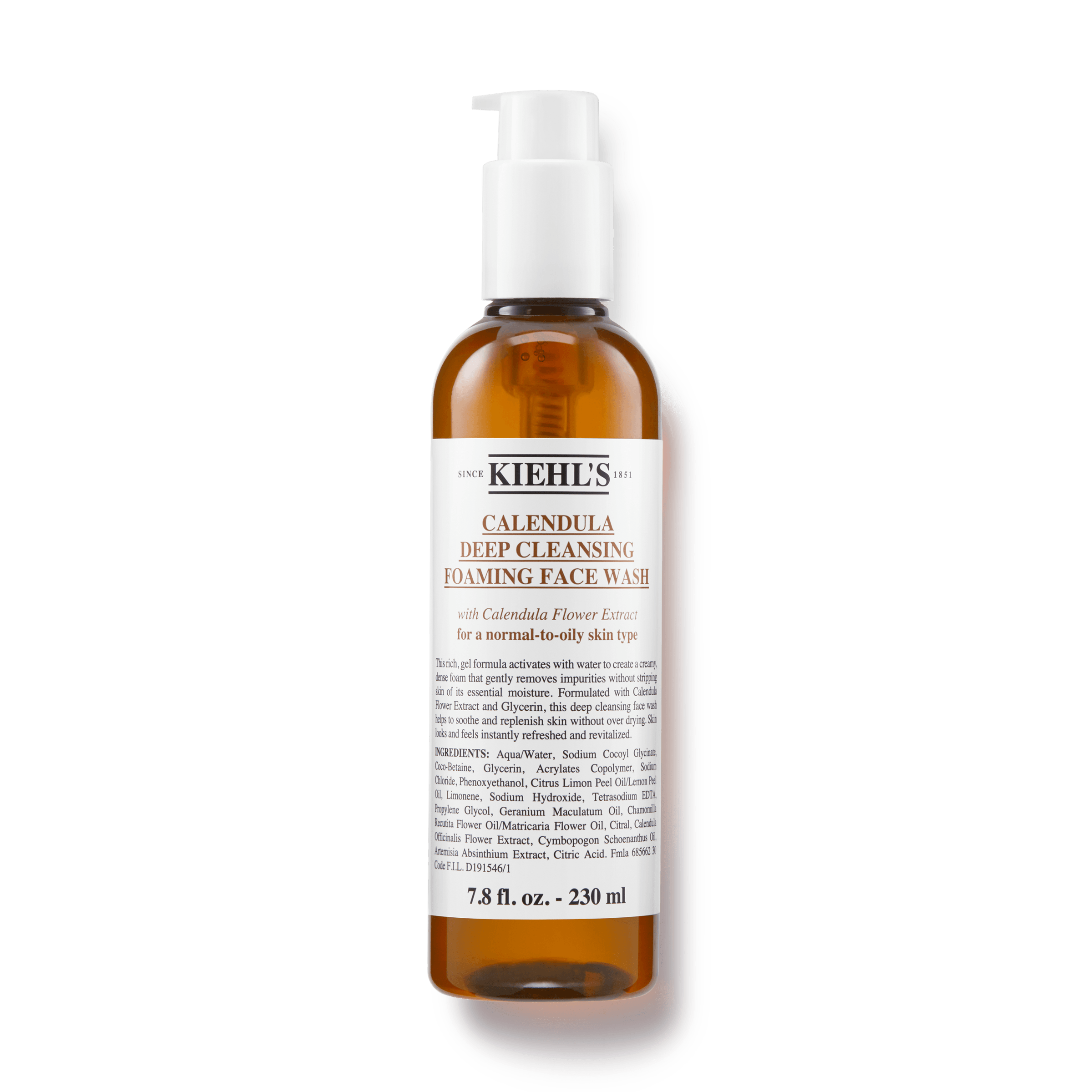 Calendula Deep Cleansing Foaming Face Wash Kiehl S