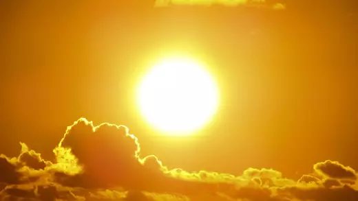 Starke Sonne