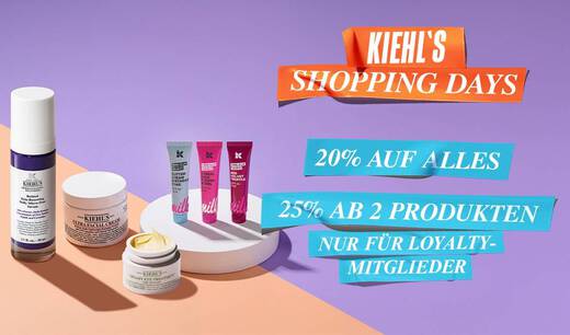 KIEHL'S SHOPPING DAYS