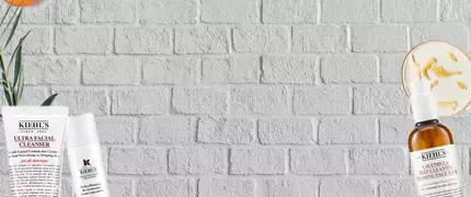 Bild mit Kiehls Produkten mit Glycolsaeure
