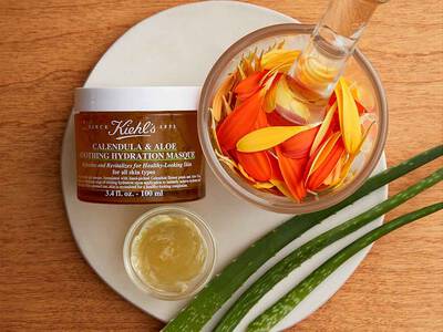 Calendula bei Sonnenbrand