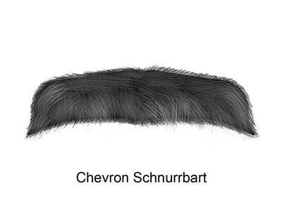 Bild von Chevron Schnurrbart