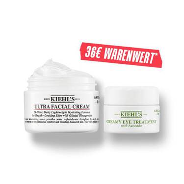 Entdecke das Kennenlern-Set unserer beliebtesten Produkte, die Dein Gesicht und Deine Augenpartie mit intensiver und langanhaltender Feuchtigkeit versorgen. Das Bundle besteht aus einer Ultra Facial Cream 28ml und einem Creamy Eye Treatment with Avocado 7ml. 