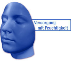 Bild vom Gesicht nach der Anwendung